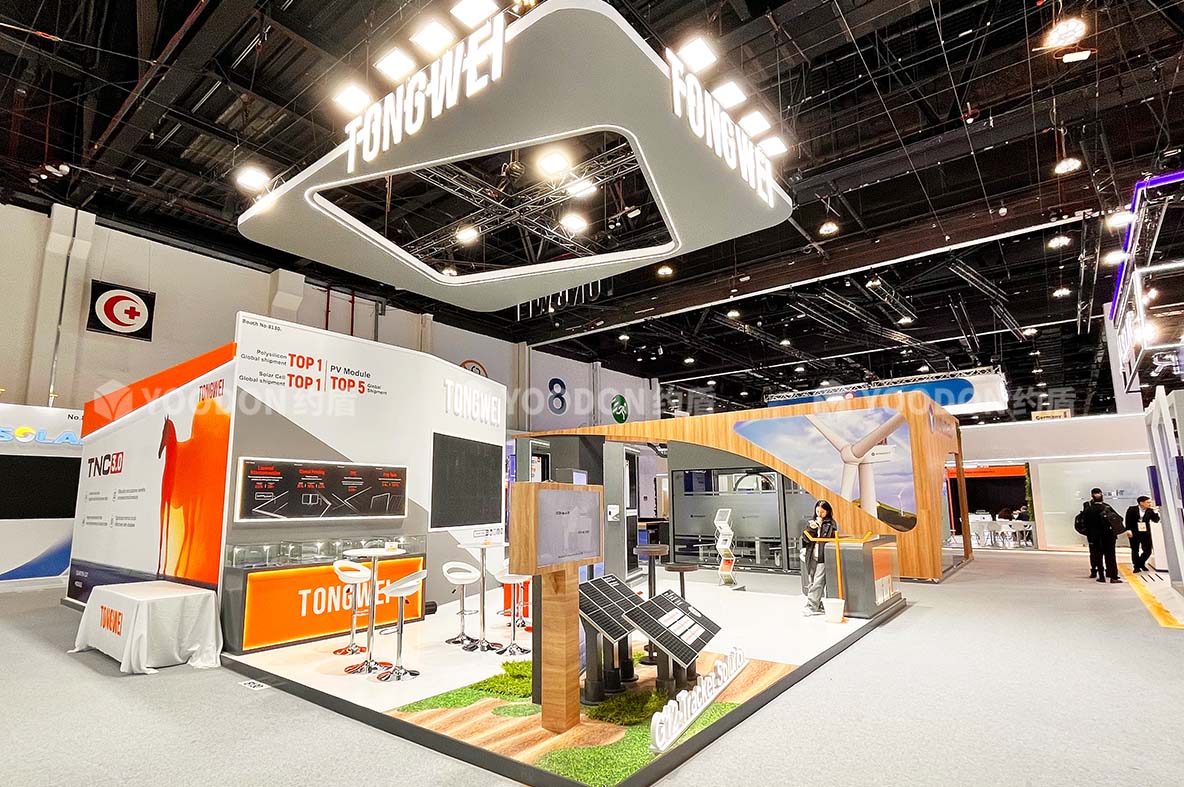 阿布扎比展台搭建